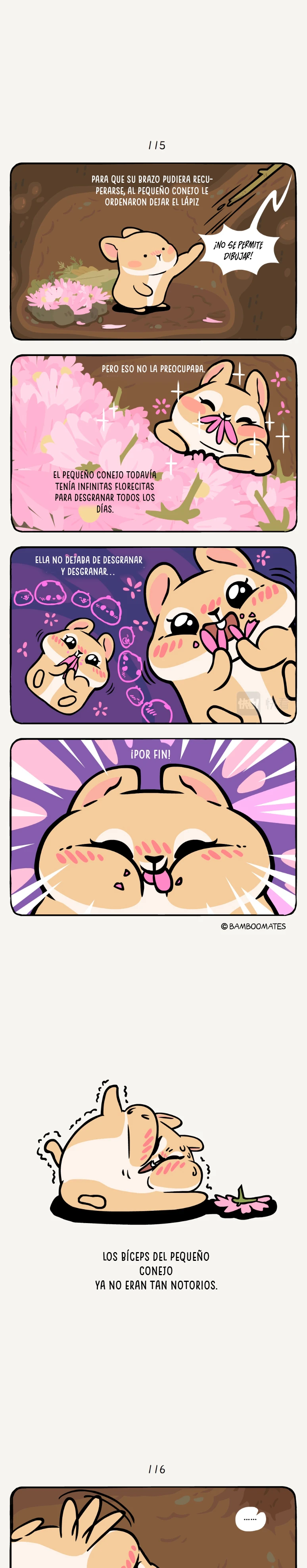 2 compañeros de bambu