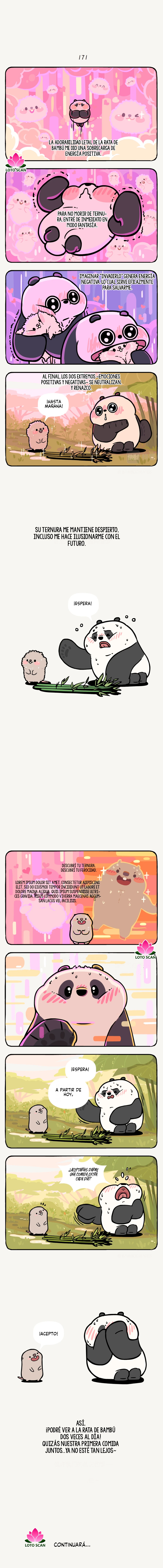 2 compañeros de bambu