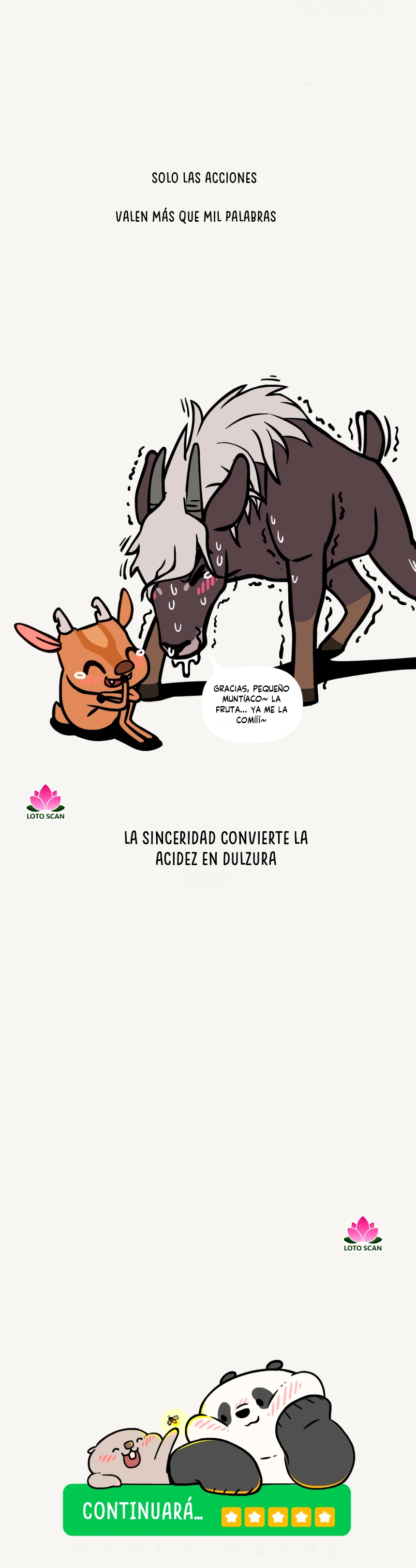 3 compañeros de bambu