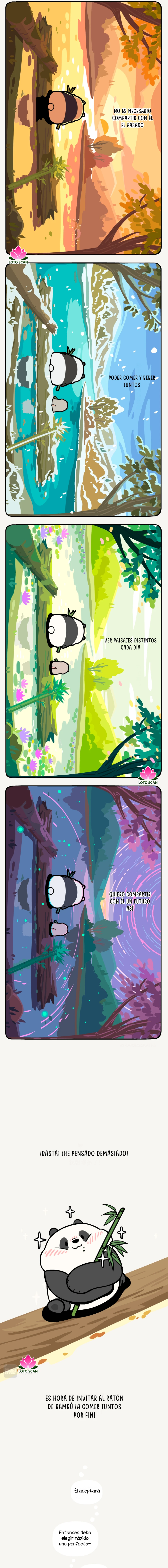 3 compañeros de bambu