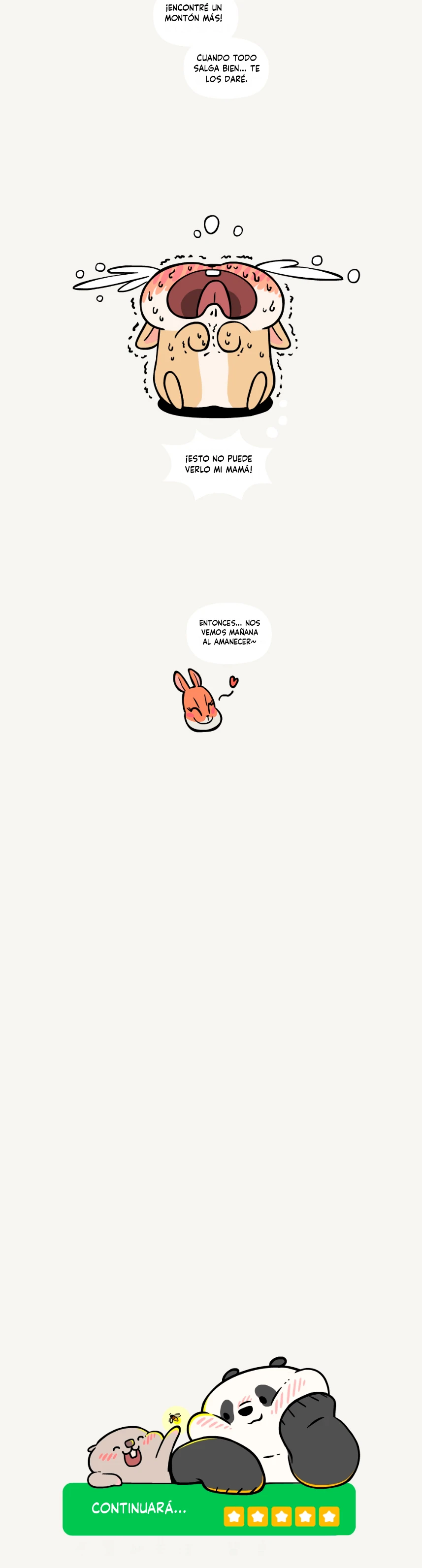 3 compañeros de bambu