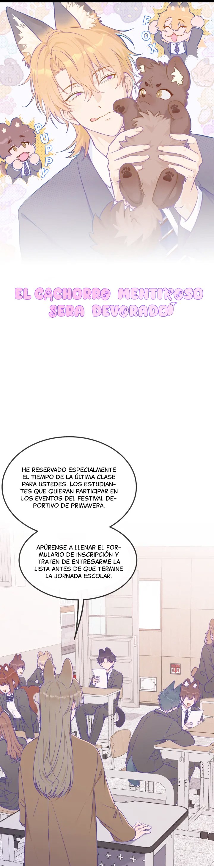 0 El cachorro mentiroso sera devorado