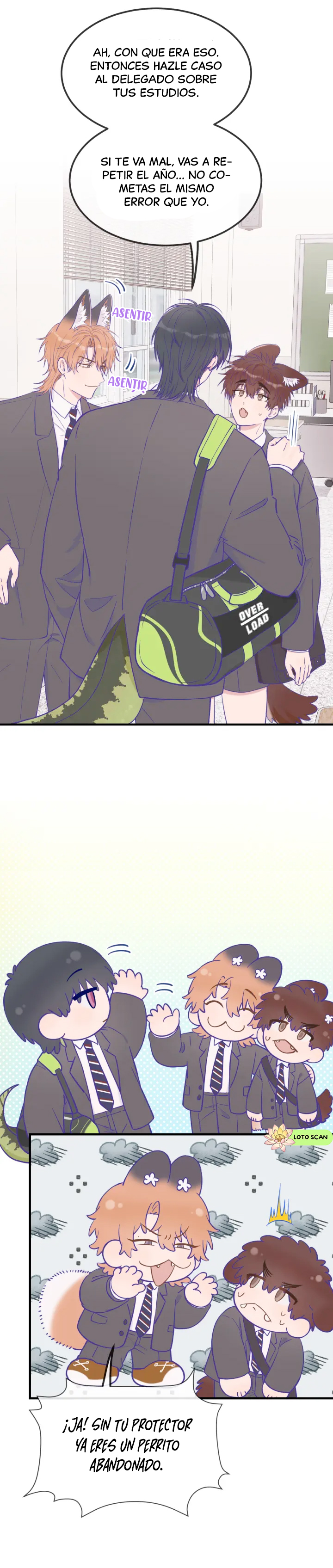 14 El cachorro mentiroso sera devorado