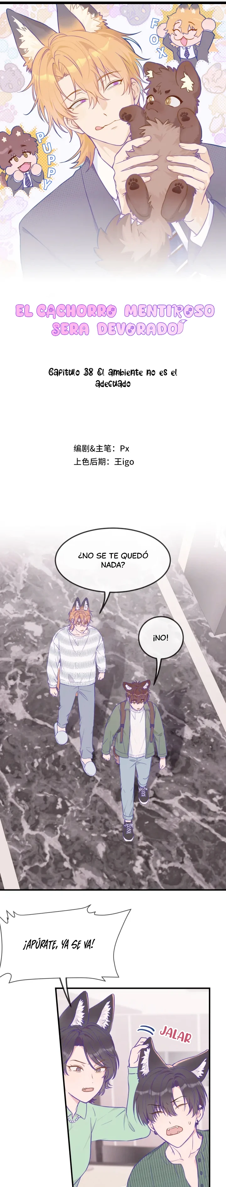 0 El cachorro mentiroso sera devorado