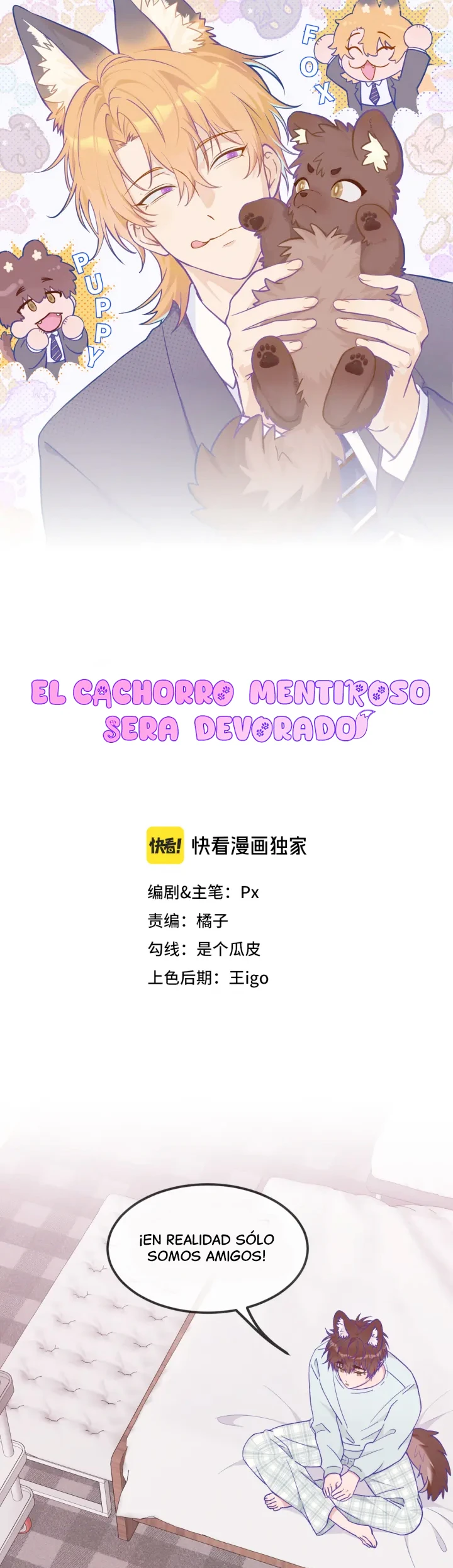 0 El cachorro mentiroso sera devorado