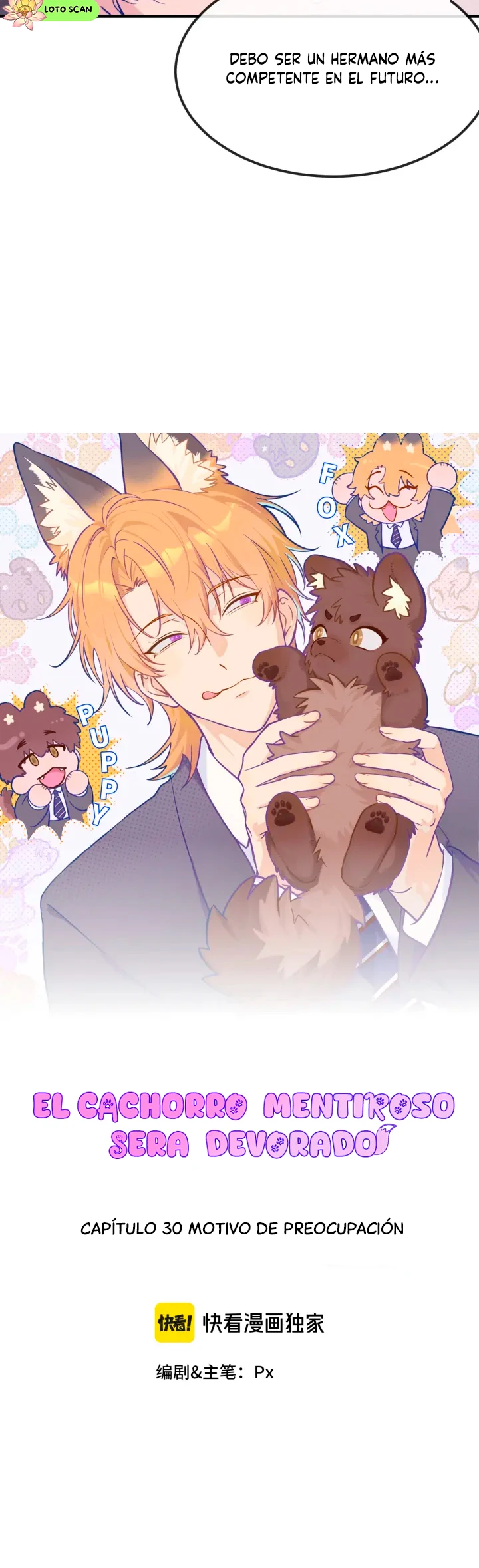 9 El cachorro mentiroso sera devorado