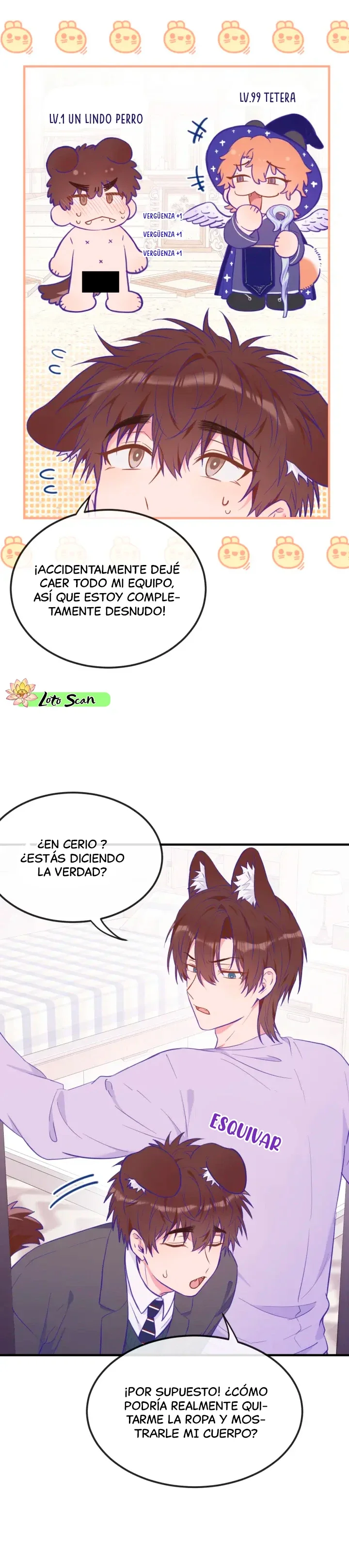 3 El cachorro mentiroso sera devorado