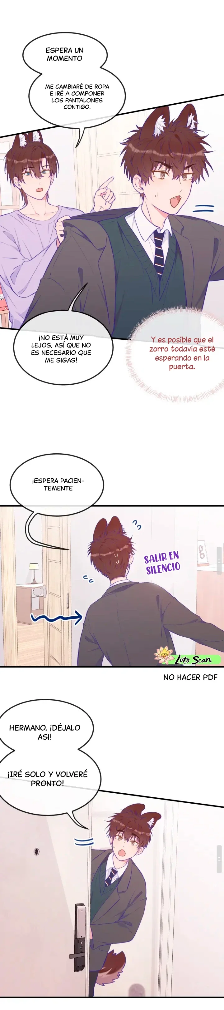 4 El cachorro mentiroso sera devorado