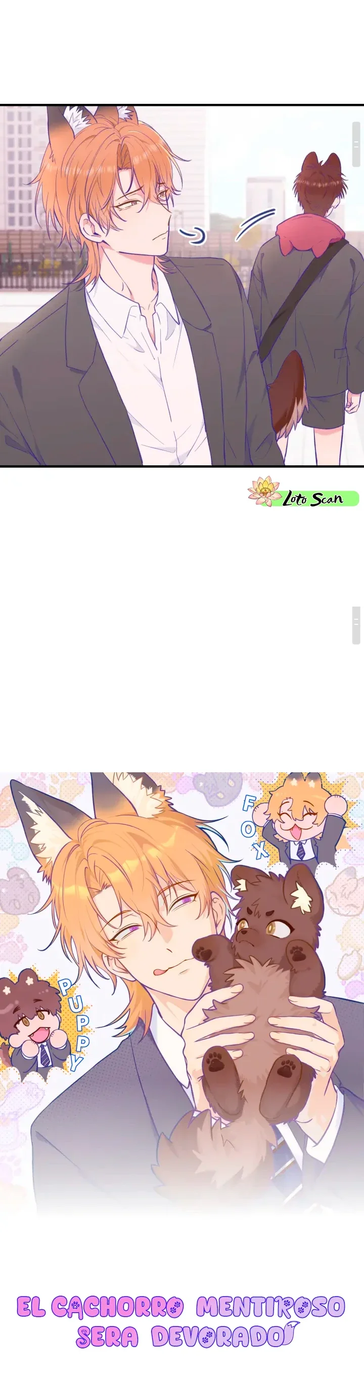 2 El cachorro mentiroso sera devorado