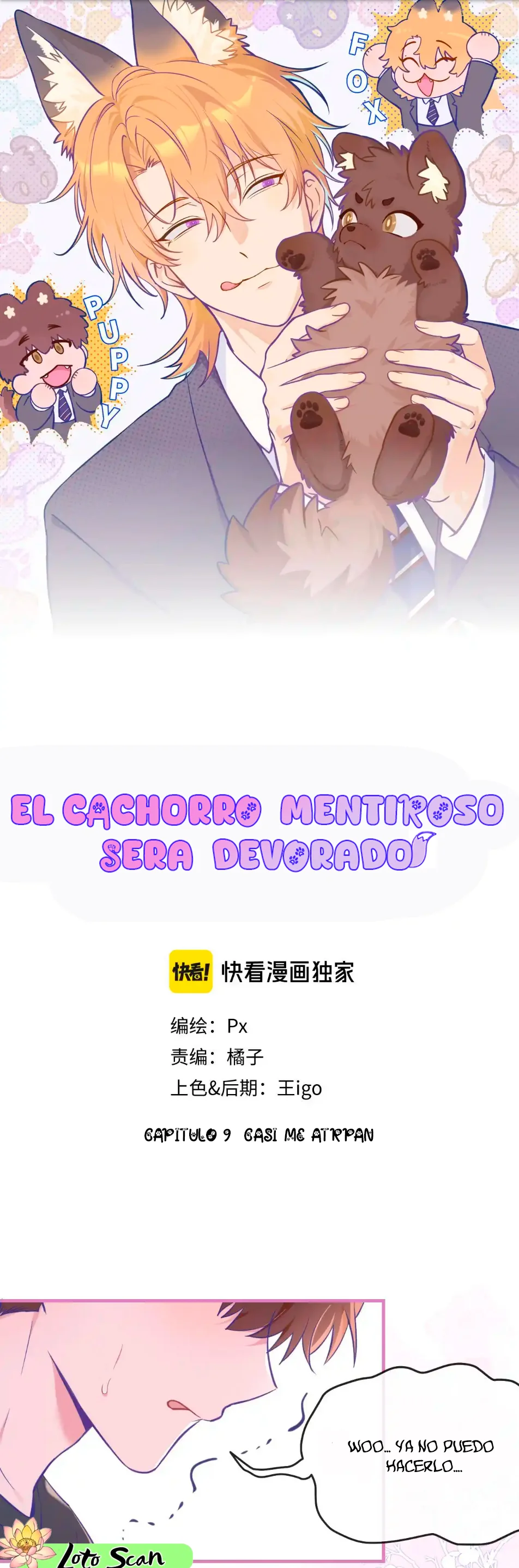 0 El cachorro mentiroso sera devorado