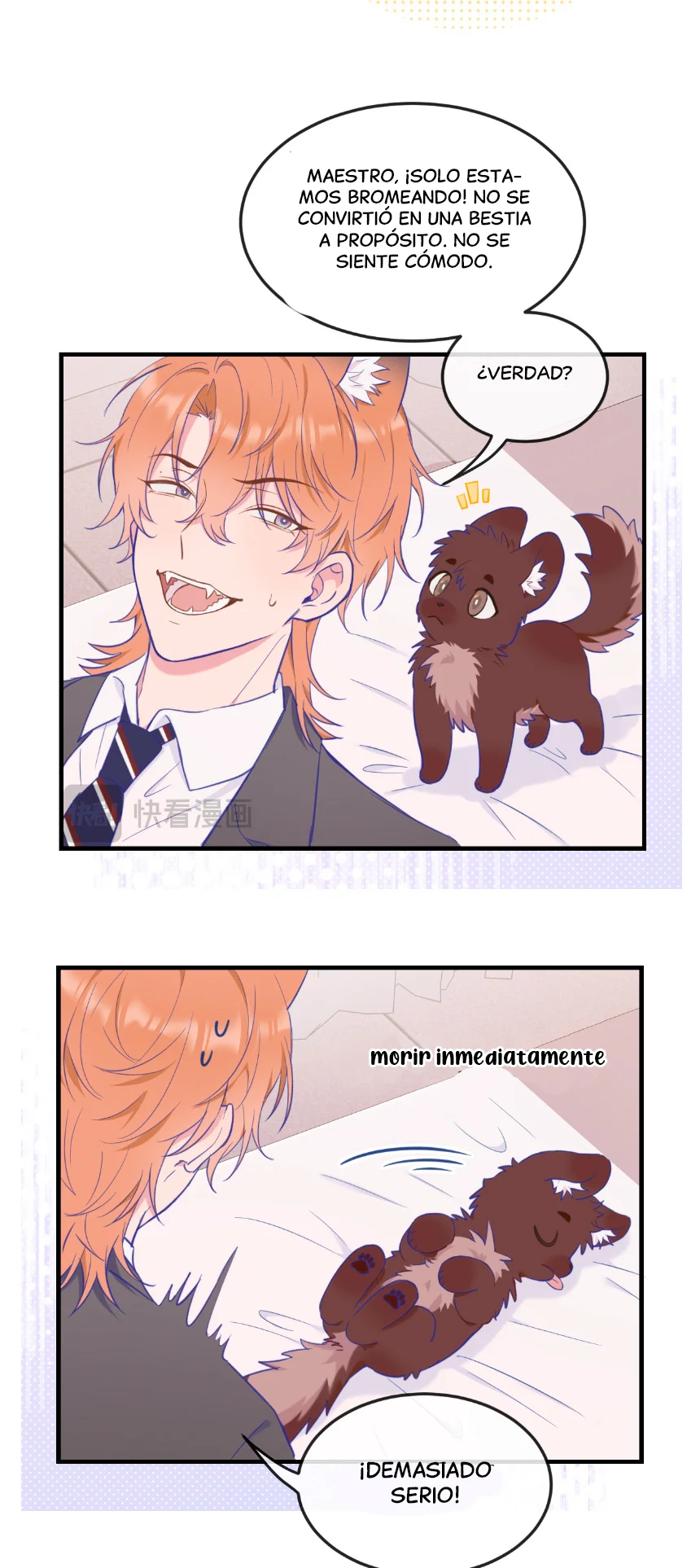 10 El cachorro mentiroso sera devorado