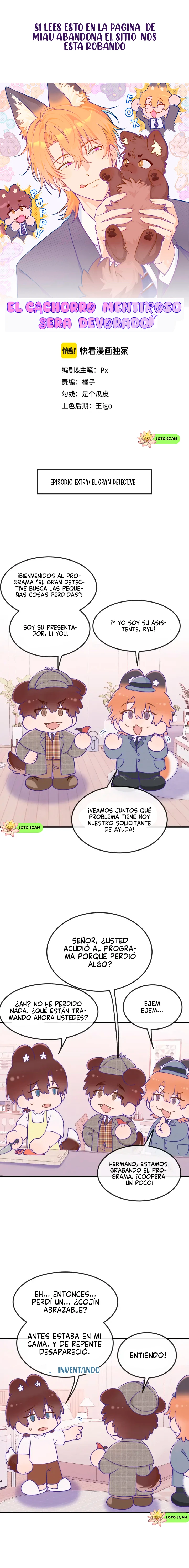 1 El cachorro mentiroso sera devorado