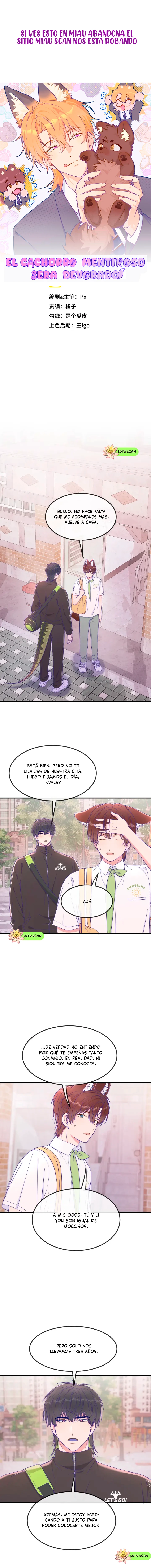 1 El cachorro mentiroso sera devorado