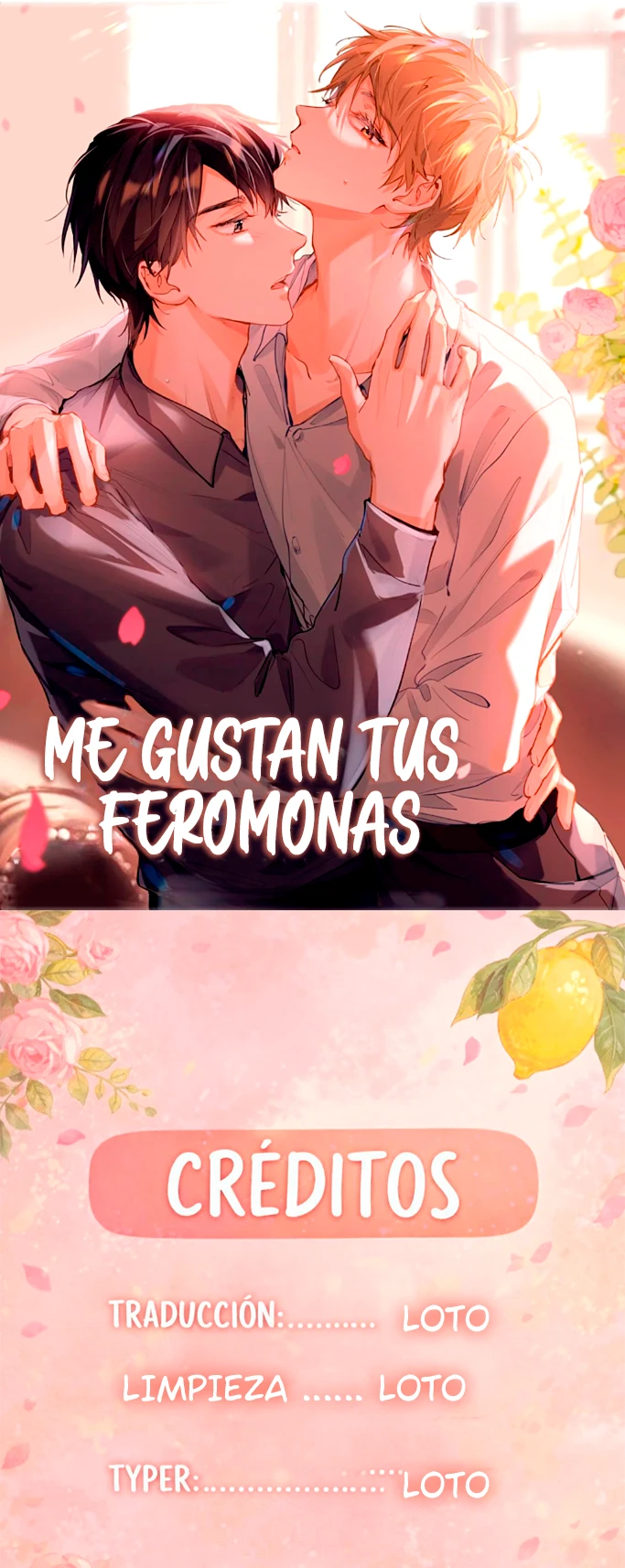 0 Me gustan tus feromonas