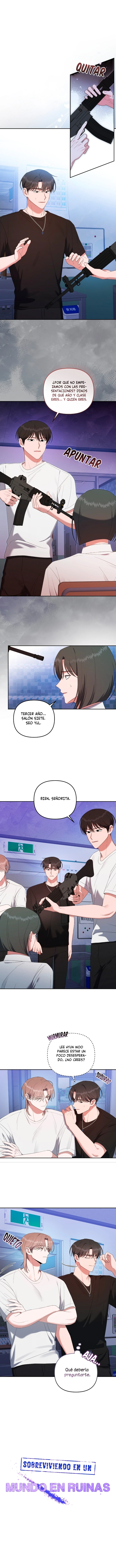 3 sobreviviendo en un mundo en ruinas