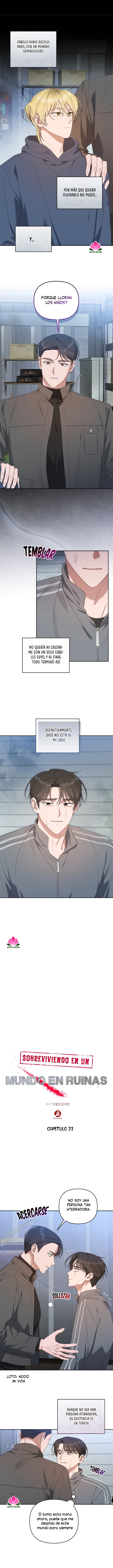 3 sobreviviendo en un mundo en ruinas