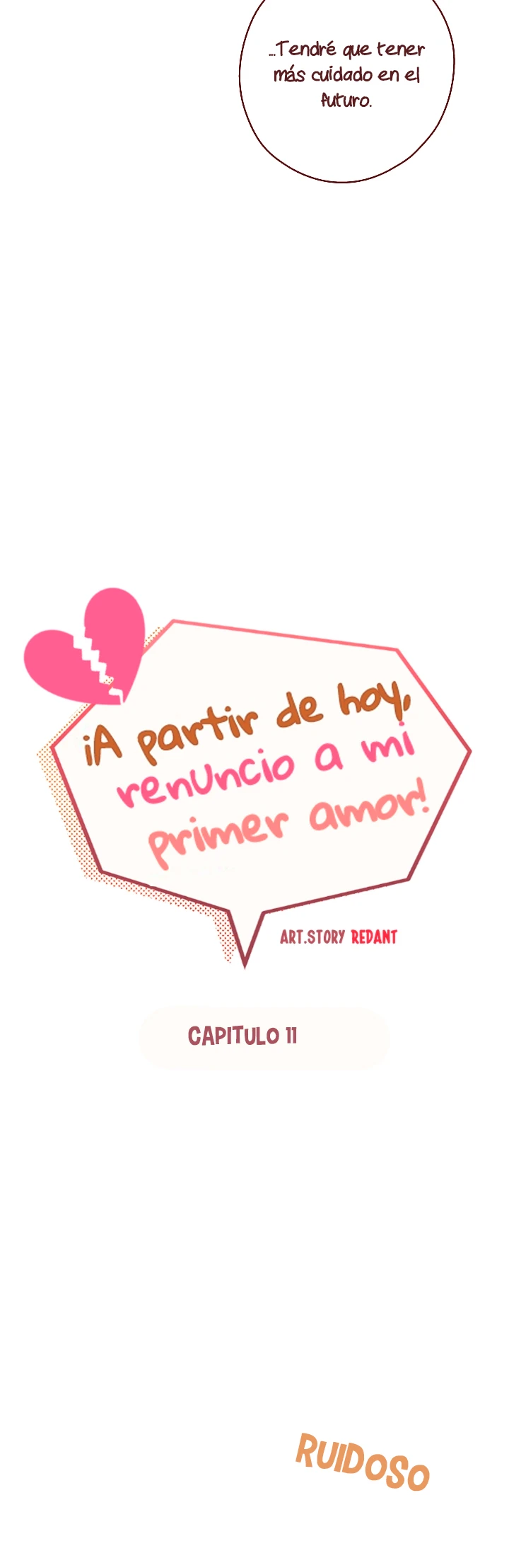 17 A partir de hoy renuncio a mi primer amor