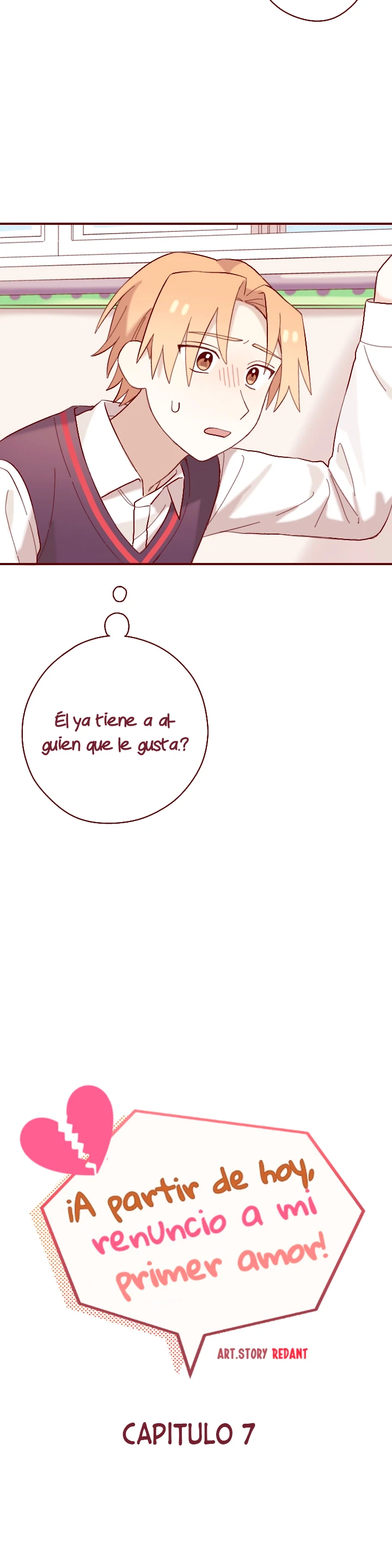 8 A partir de hoy renuncio a mi primer amor