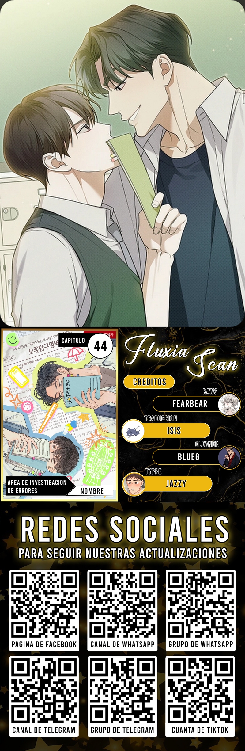 0 Área de investigación de errores