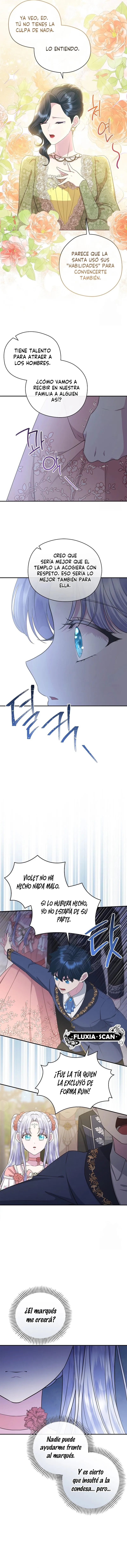 6 Las violetas que florecieron en el jardín