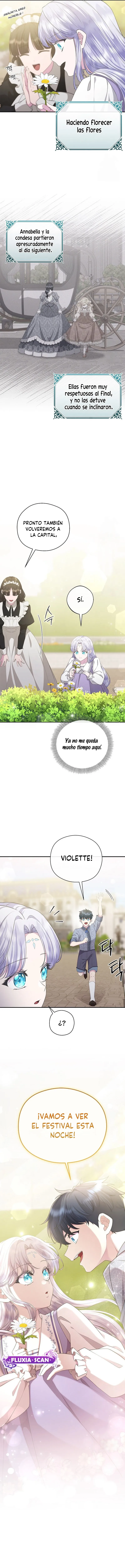 1 Las violetas que florecieron en el jardín