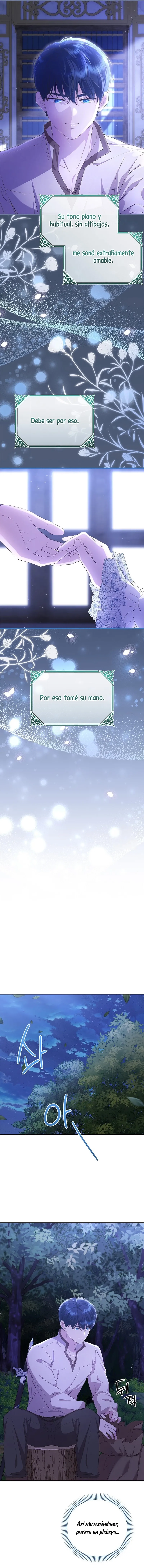 8 Las violetas que florecieron en el jardín