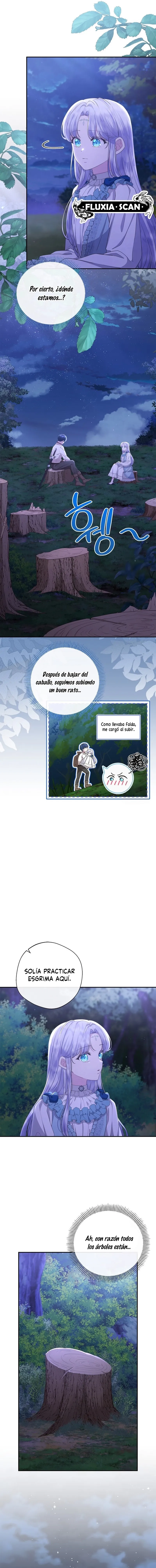 9 Las violetas que florecieron en el jardín