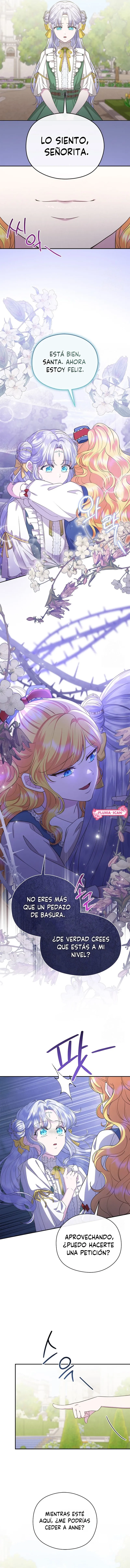 8 Las violetas que florecieron en el jardín