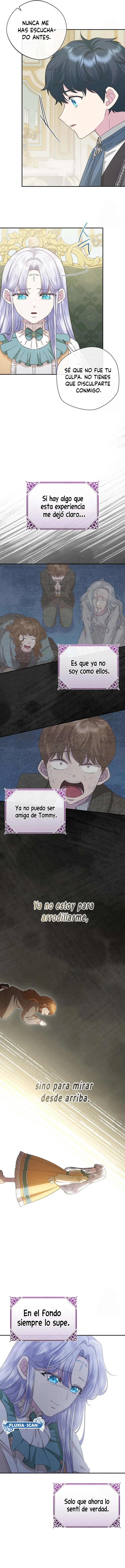 8 Las violetas que florecieron en el jardín