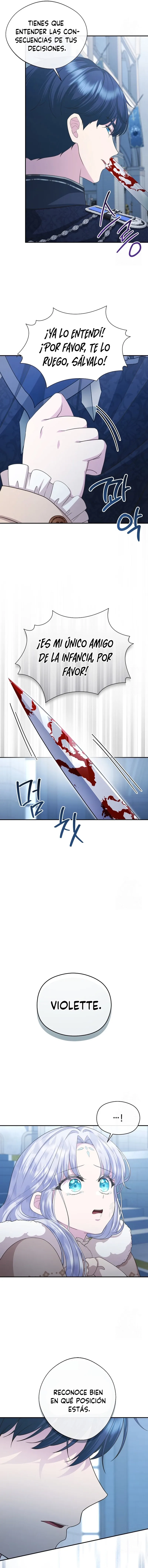 8 Las violetas que florecieron en el jardín