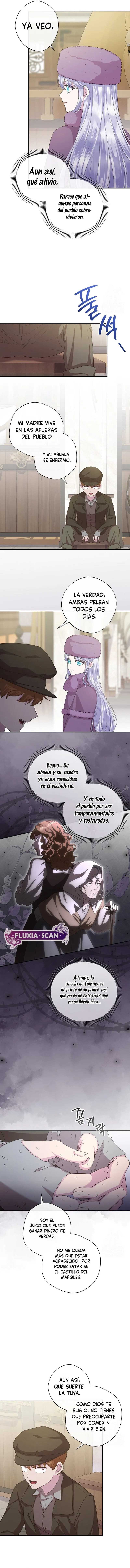 8 Las violetas que florecieron en el jardín