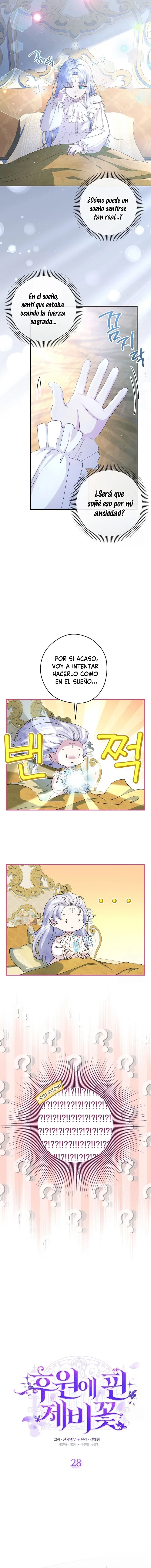 7 Las violetas que florecieron en el jardín