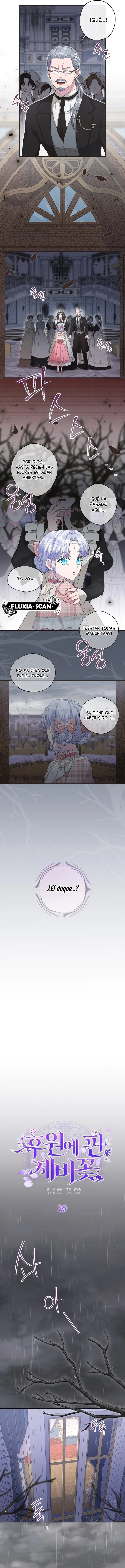 2 Las violetas que florecieron en el jardín