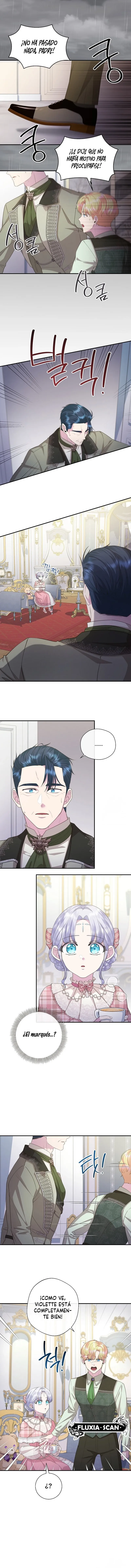 3 Las violetas que florecieron en el jardín