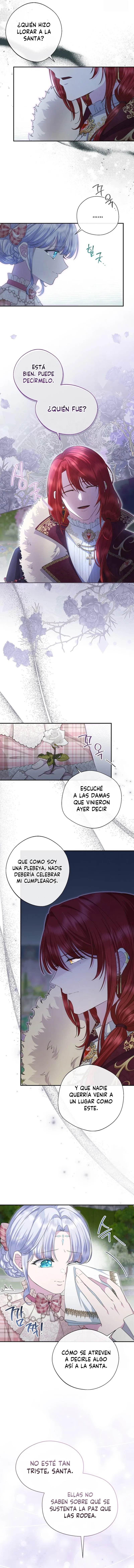 8 Las violetas que florecieron en el jardín