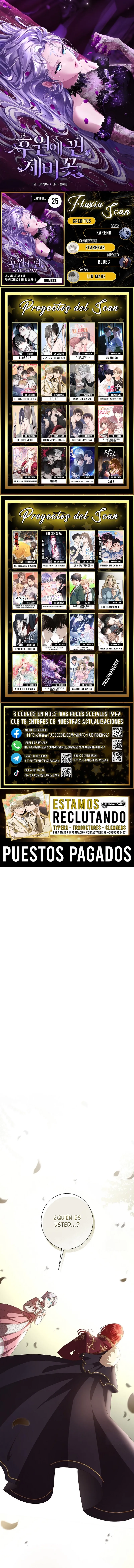 0 Las violetas que florecieron en el jardín