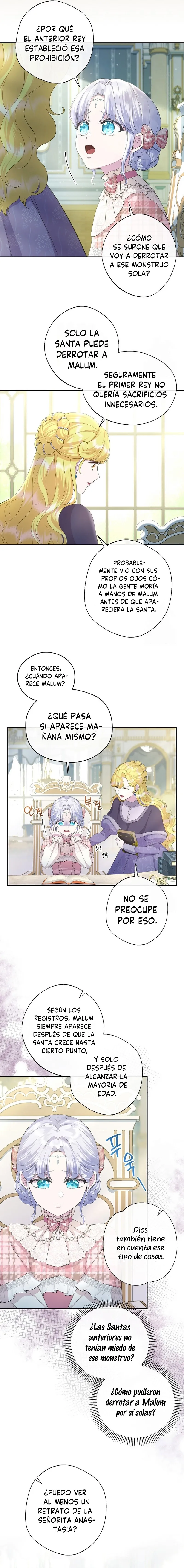 6 Las violetas que florecieron en el jardín