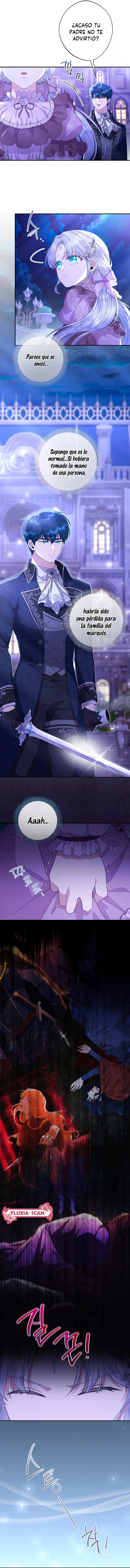 4 Las violetas que florecieron en el jardín