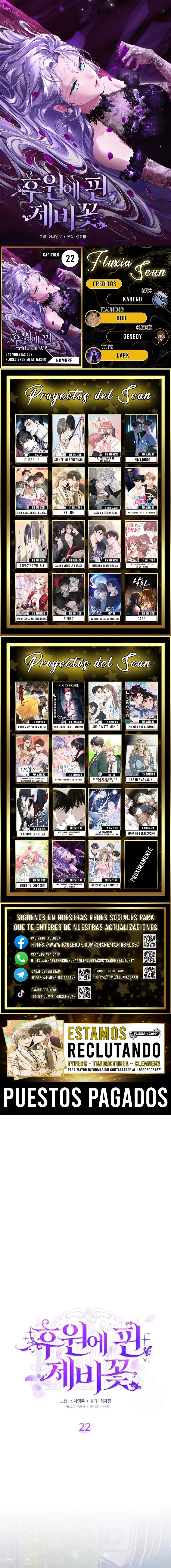 0 Las violetas que florecieron en el jardín