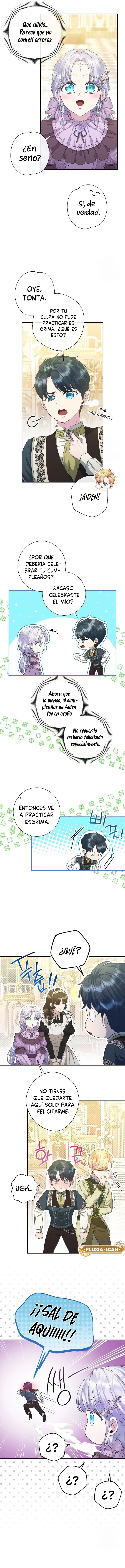 7 Las violetas que florecieron en el jardín