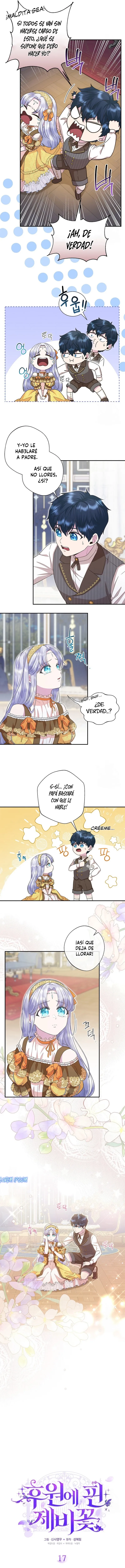 3 Las violetas que florecieron en el jardín