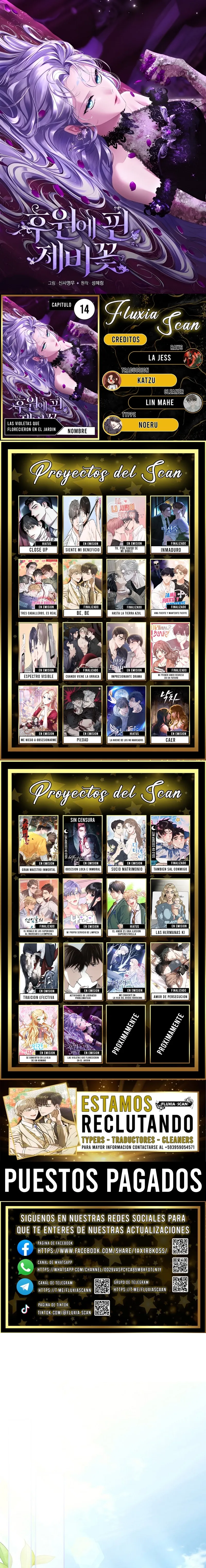 0 Las violetas que florecieron en el jardín