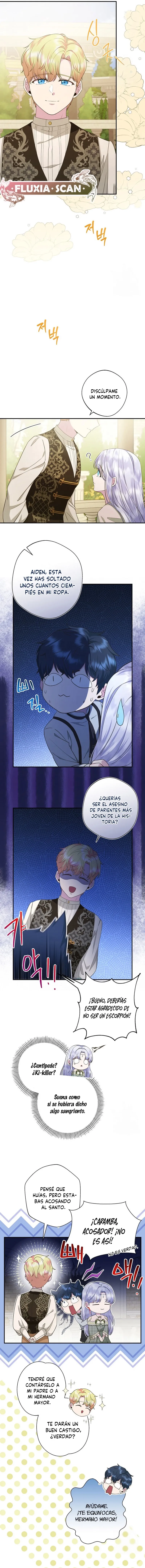 4 Las violetas que florecieron en el jardín