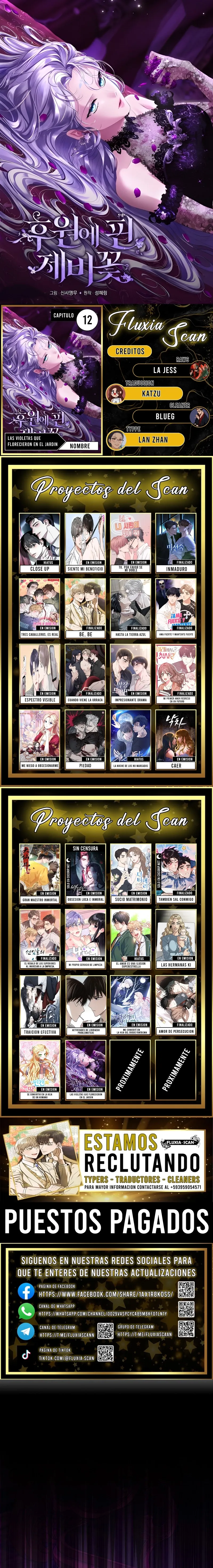 0 Las violetas que florecieron en el jardín