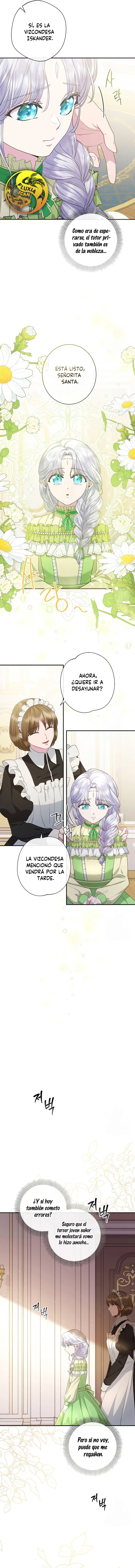 8 Las violetas que florecieron en el jardín