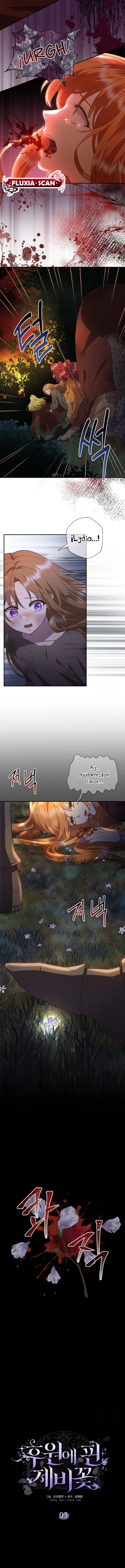 7 Las violetas que florecieron en el jardín