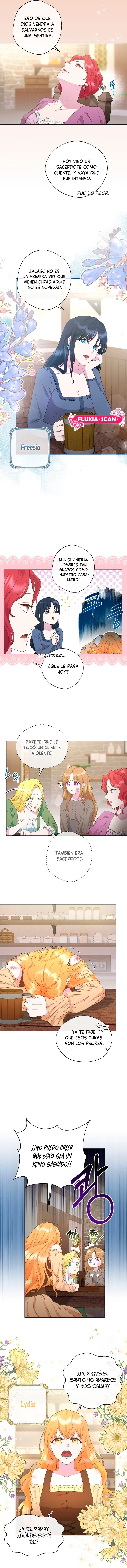 9 Las violetas que florecieron en el jardín