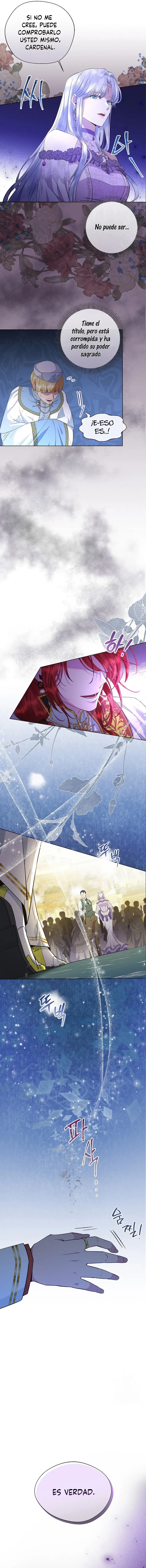 8 Las violetas que florecieron en el jardín