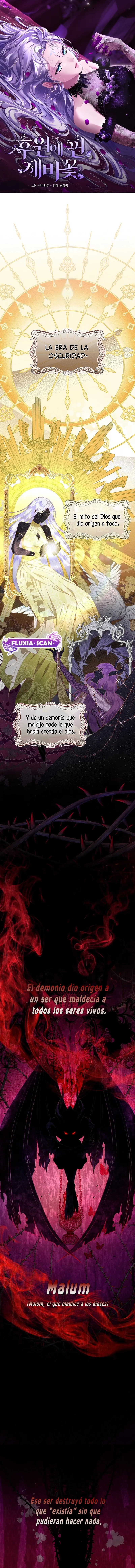 0 Las violetas que florecieron en el jardín