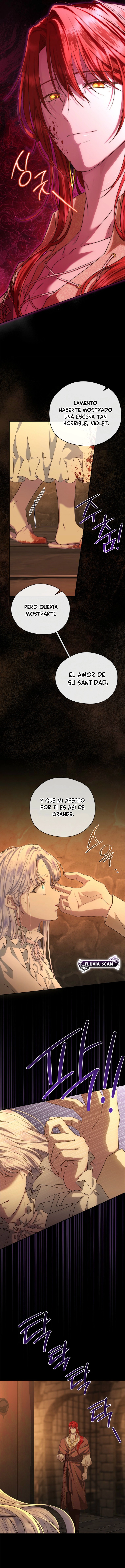 8 Las violetas que florecieron en el jardín